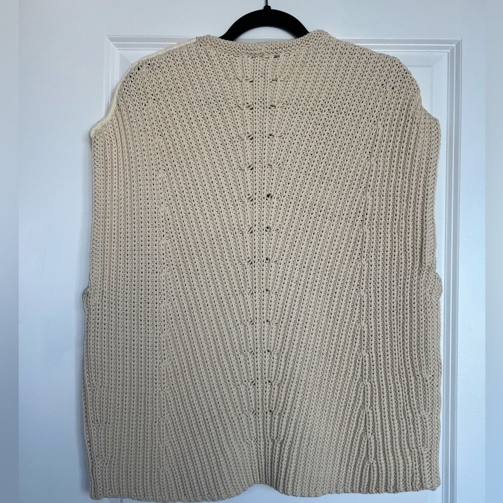 rag & bone Shane sweater vest Dove NWOT Size S - Picture 6 of 6